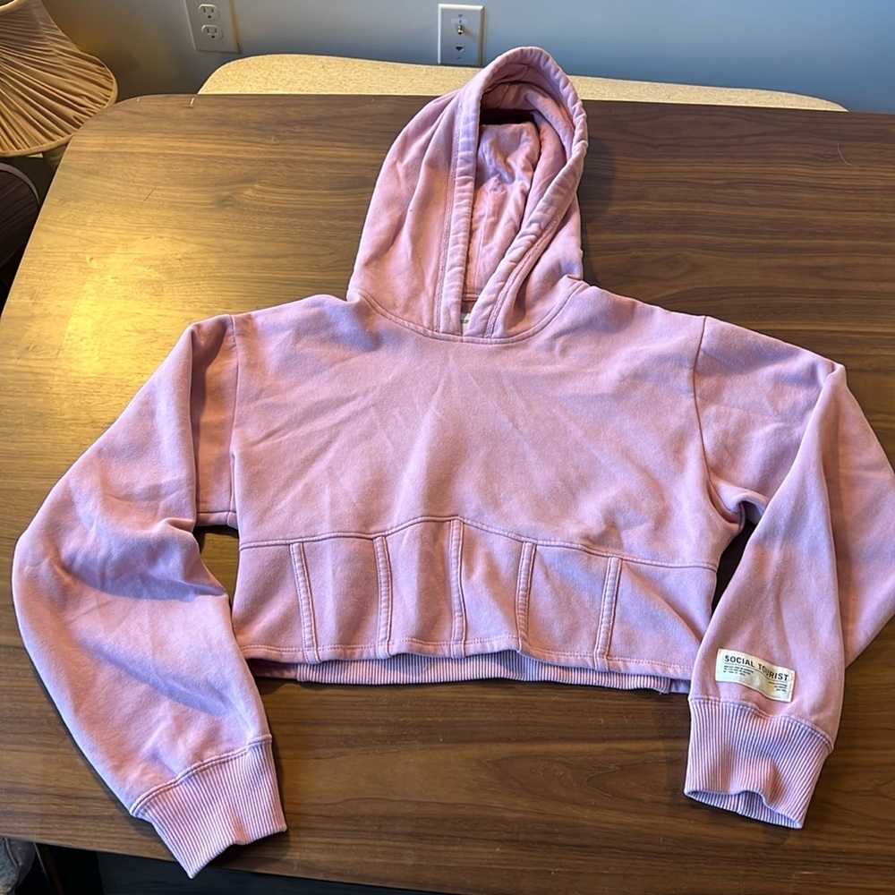 Social Tourist Cropped Sweatshirt **Moving SALE**